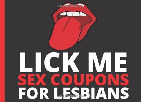 Lick Me Sex Coupons For Lesbians Funny Sex Vouchers For Lesbian Couple