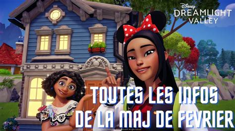 DISNEY DREAMLIGHT VALLEY toutes les infos de la MISE À JOUR de