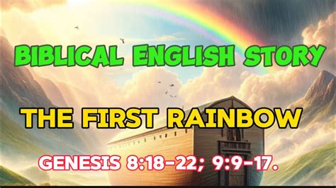 The First Rainbow Biblical English Story Genesis 818 22 99 17