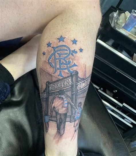 Rangers Fc Tattoo - New Stuff On The Go Roddy Mclean Tattooer - Fajri ...