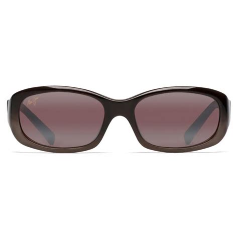 Maui Jim Punchbowl Chocolate Fade Maui Rose Polarized Rectangular Sunglasses Maui Jim