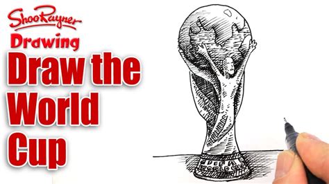 Fifa World Cup Trophy Drawing