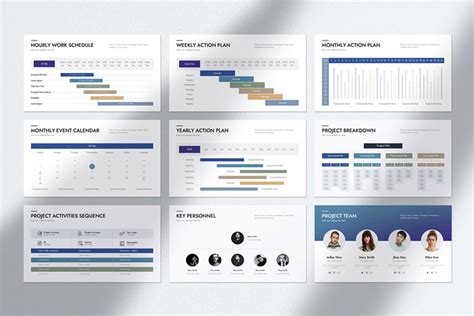 Project Proposal Google Slide Template Por PixWork En PoweredTemplate