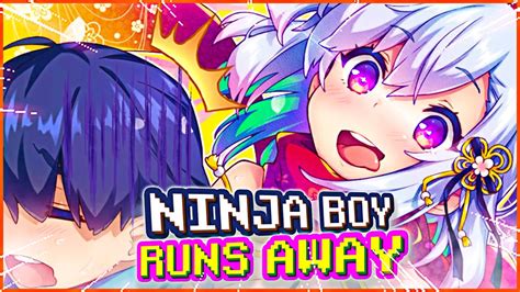 Ninja Boy Run For His Life Kunoichis Naughty Ninja Techniques