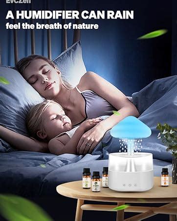 Rain Cloud Humidifier Water Drip With Essential Oils Cloud Diffuser