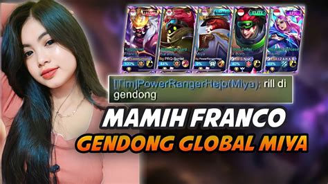 Ketika Top Global Franco Dan Top Global Miya Bersatu Youtube