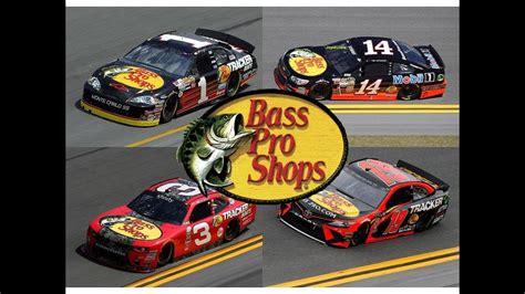 Nascar Sponsors Through The Years Bass Pro Shops Youtube