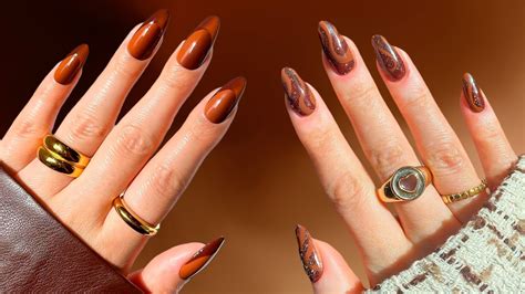 Hot Chocolate Nails Are The Most Decadent Manicure Trend For Fall