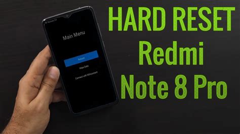 Hard Reset Redmi Note Pro Factory Reset Remove Pattern Lock