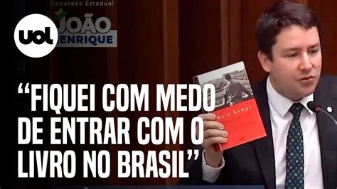 Deputado De Ms Exibe Mein Kampf De Hitler E Critica Proibi O Da