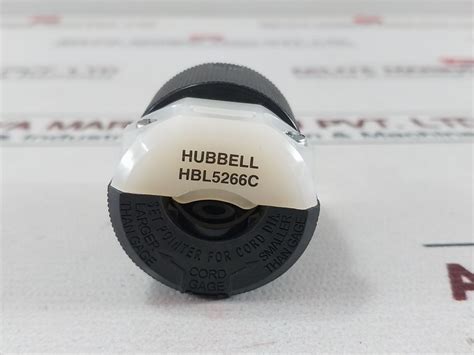 Hubbell Hbl5266c Vari Size Plug Insulgrip 2 Pole 3 Wire Grounding