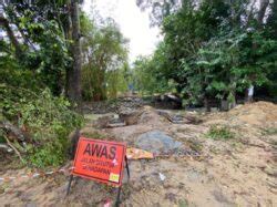 Penduduk Rayu Baiki Jambatan Sungai Kuali Utusan Malaysia