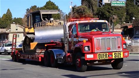 Calfire Dozer Chiefs And Engines Responding Code To A Wildland Fire