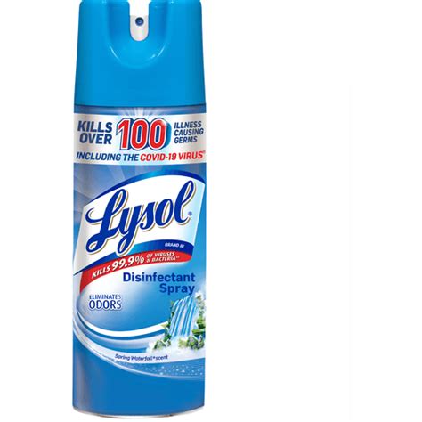 Lysol Disinfectant Spray Sanitizing And Antibacterial Spray For Disinfecting And Deodorizing