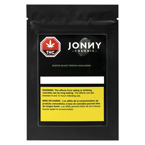 Jonny Chronic Reefer Ready French Macaron Grind 7g Indica Montrose