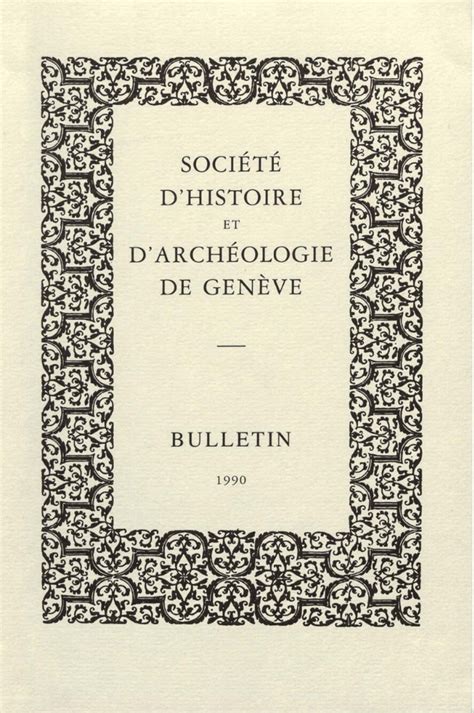 Mise En Ligne Bulletins De La Soci T Dhistoire Et Darch Ologie De