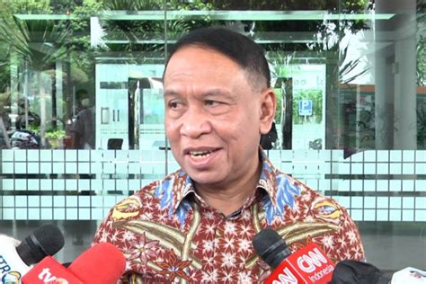 Zainudin Amali Serahkan Surat Pengunduran Diri Ke Mensesneg Antara News