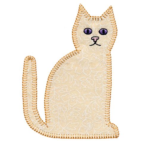 GO! Calico Cat Embroidery Patterns by V-Stitch Designs - AccuQuilt