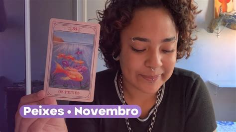 Tarot Peixes Novembro A ESPIRITUALIDADE ESTÁ SE COMUNICANDO