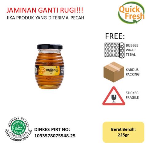 Jual Quick Fresh Honey Madu Gr Jar Shopee Indonesia