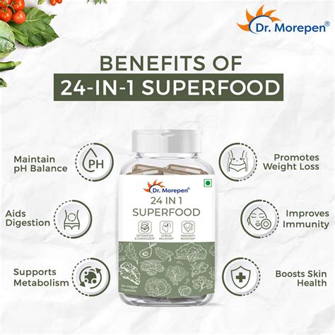 Buy DR MOREPEN 24 IN 1 SUPERFOOD FOR IMMUNITY DIGESTION DETOX