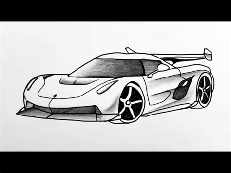 How To Draw A Sports Car Ferrari How To Draw Luxury Sports Car Step