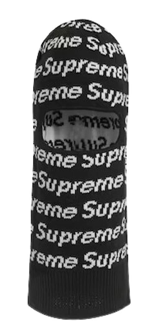 Supreme × New Era Black Repeat Balaclava | WHAT’S ON THE STAR?