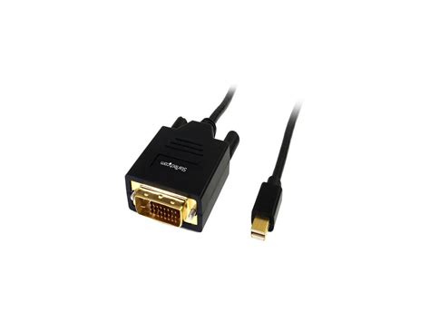 Startech Mdp Dvimm Ft Mini Displayport To Dvi Cable M M Mdp