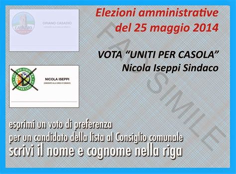 I Democratici Per Casola Maggio 2014