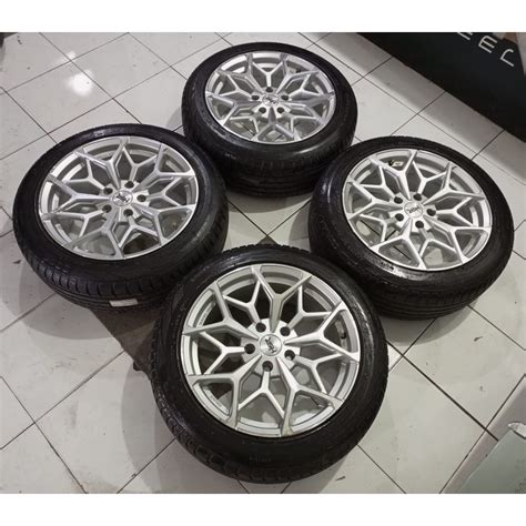 Jual VELG SECOND RACING HSR MYTH 01 RING 17 LEBAR 7 5 ET 42 HOLE 5X114