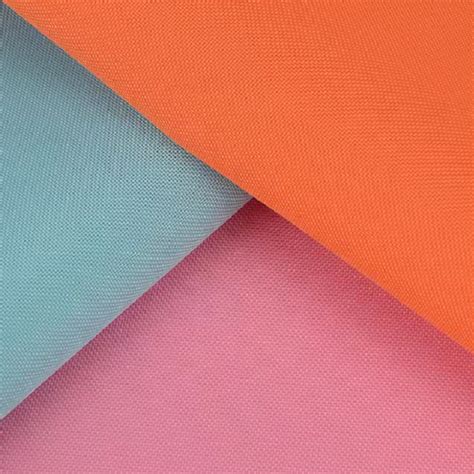 Polyester Waterproof D Pu Coating Oxford Fabric For Bag