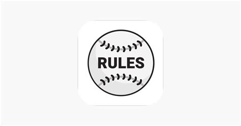 ‎Baseball Rules on the App Store