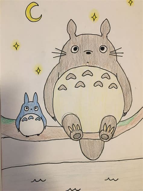 Totoro! | Totoro, Art, Fictional characters