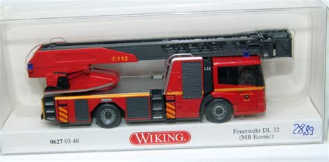 Wiking Feuerwehr Mb Econic Metz Dl L Beck F R Spur