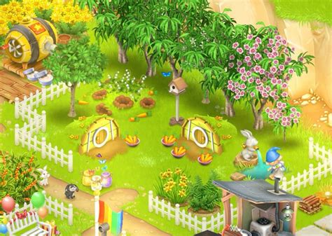 Bunny Design Hay Day Bauernhof Layout Handyspiele Bauernhof