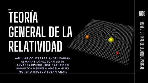 Teoría General De La Relatividad Youtube