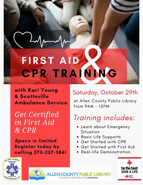 First Aid CPR Training Allen County Public Library