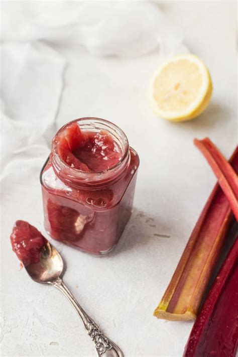 Easy Rhubarb Jam Picture Food Fanatic