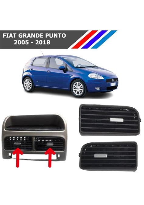 Otozet Fiat Grande Punto Orta Havalandırma Izgarası Sol ve Sağ Takım