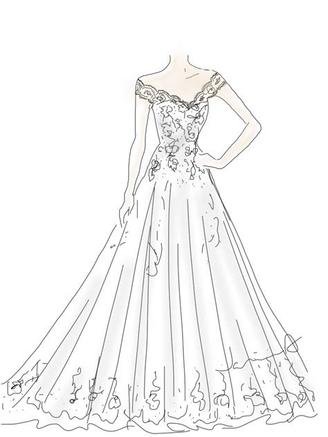 Sketch Easy Dress Drawings