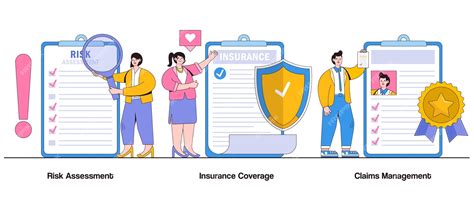 Premium Vector Risk Assessment Insurance Coverage Claims Management