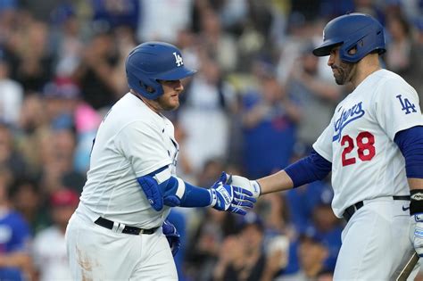 Dodgers Highlights J D Martinez And David Peralta Homer Bullpen