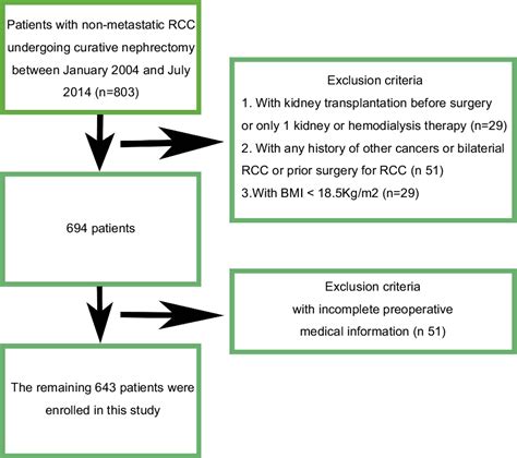 Figure 1 From The Influence Of Sex On The Prognostic Value Of Body Mass Index In Non Metastasis