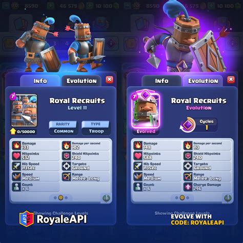 Royal Recruits Evolution Clash Royale September 2023 Season 51 R