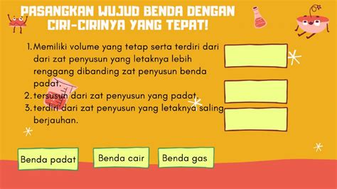 Perubahan Wujud Benda Online Activity