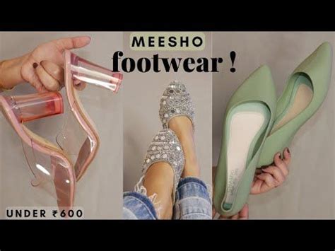 HUGE MEESHO FOOTWEAR Haul Starting From 350 Heels Flats Pumps