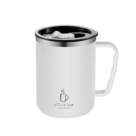 Stainless Steel Coffee Cup Mug With Lid Insulated Coffee Mug Double ...