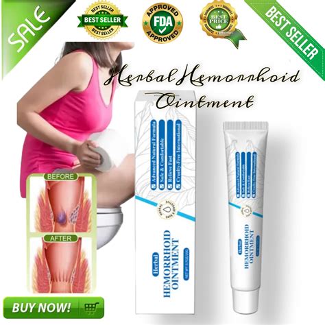 100 Original Authentic Hemorrhoids Treatment Almoranas Miracle Ointment Cream Health Pain