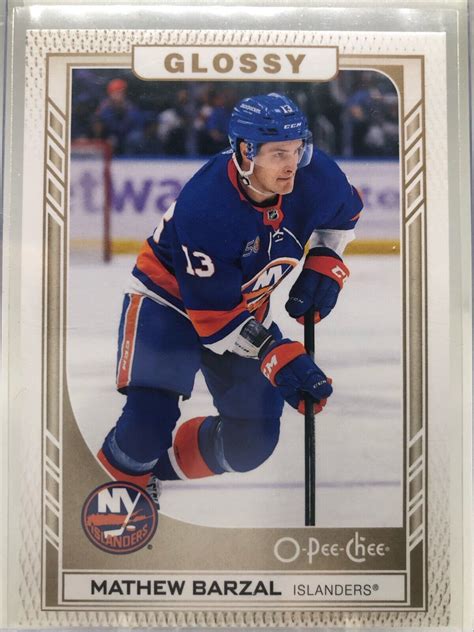 Ud Series O Pee Chee Glossy R Mathew Barzal New York