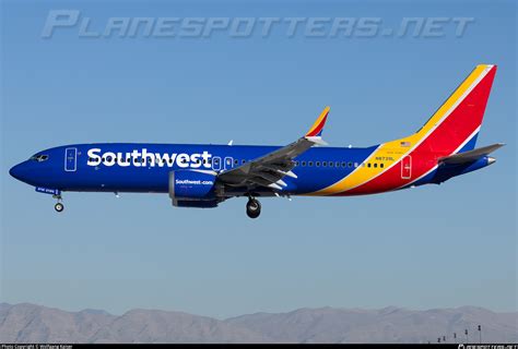 N8739L Southwest Airlines Boeing 737 8 MAX Photo By Wolfgang Kaiser